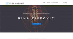 Desktop Screenshot of ninazivkovic.com